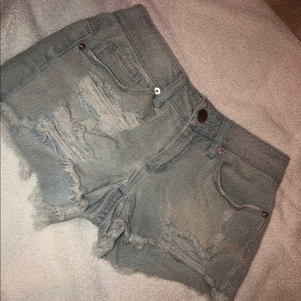 No Boundaries Rip Shorts.